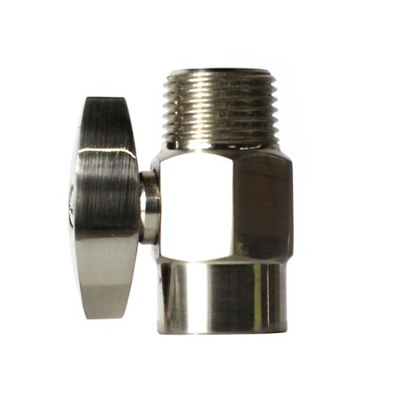 Thrifco Plumbing Shower Flow Control  Satin Nickel 4405786